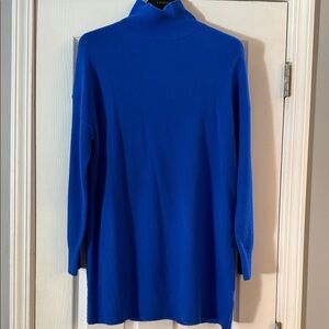 Express Cobalt Turtleneck Sweater